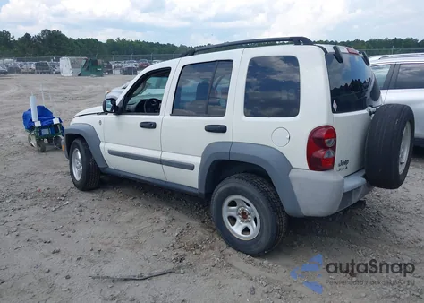2006 Jeep Liberty Sport из США, поврежденный, VIN 1J4GL48K36W114173